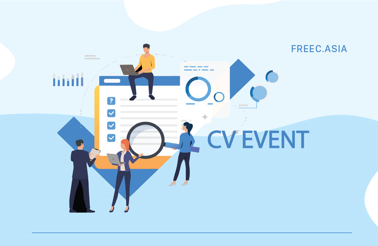 Mẫu Event CV ứng tuyển cho vị trí tổ chức sự kiện mới - FreeC Blog